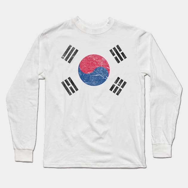 South Korea Vintage Long Sleeve T-Shirt by Flippin' Sweet Gear